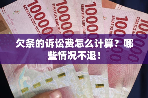 武汉欠条的诉讼费怎么计算?哪些情况不退! 武汉欠条的诉讼费怎么计算?哪些情况不退!