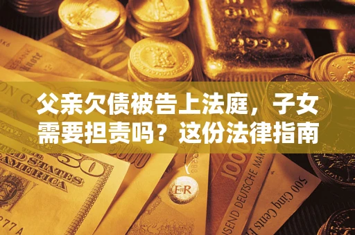 武汉父亲欠债被告上法庭，子女需要担责吗？这份法律指南必须看完