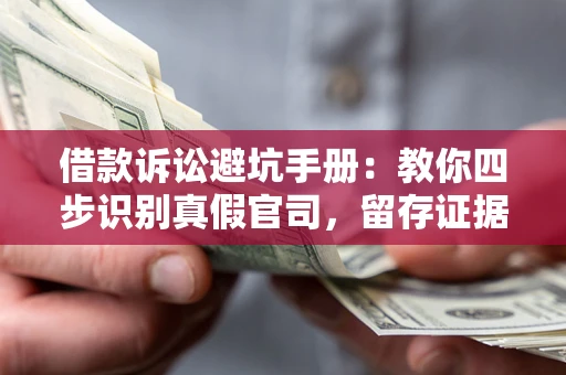 武汉借款诉讼避坑手册：教你四步识别真假官司，留存证据不踩雷