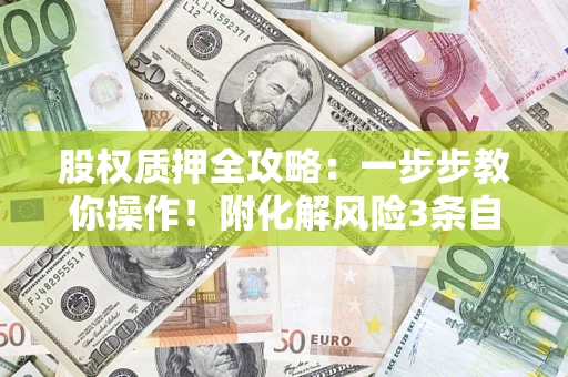 武汉股权质押全攻略：一步步教你操作！附化解风险3条自救法则