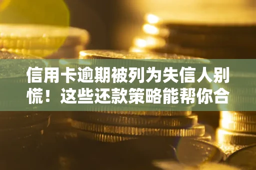 武汉信用卡逾期被列为失信人别慌！这些还款策略能帮你合法止损
