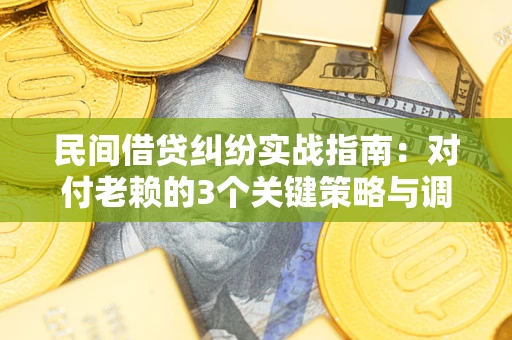 武汉民间借贷纠纷实战指南：对付老赖的3个关键策略与调解盲区解析