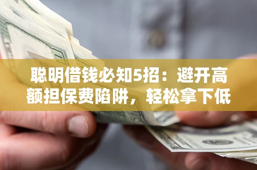 武汉聪明借钱必知5招：避开高额担保费陷阱，轻松拿下低息贷款