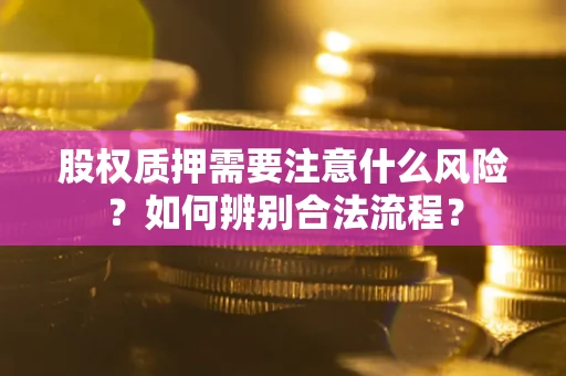 武汉股权质押需要注意什么风险？如何辨别合法流程？