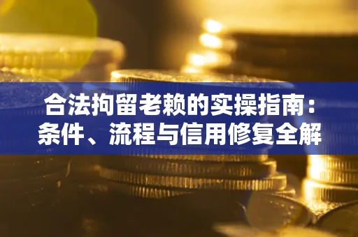武汉合法拘留老赖的实操指南:条件、流程与信用修复全解析 武汉合法拘留老赖的实操指南:条件、流程与信用修复全解析